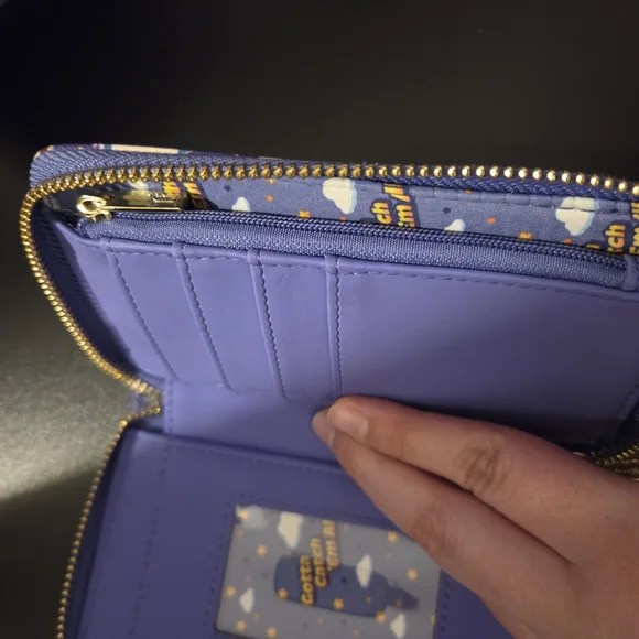 Loungefly Sleeping Pikachu & Friends Wallet - Picture 8 of 9